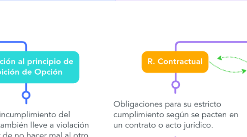 Mind Map: Prohibición de Opción