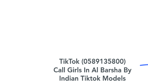 Mind Map: TikTok (0589135800) Call Girls In Al Barsha By Indian Tiktok Models Dubai Call Girls UAE