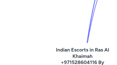 Mind Map: Indian Escorts in Ras Al Khaimah +971528604116 By Cute Escorts in Ras Al Khaimah