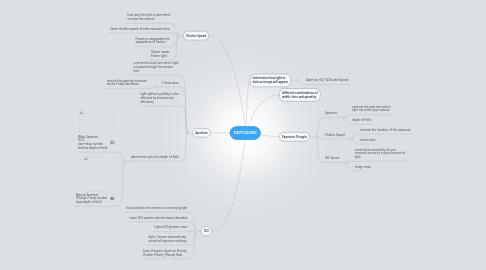 Mind Map: EXPOSURE