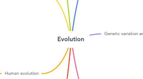 Mind Map: Evolution