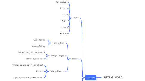 Mind Map: SISTEM INDRA