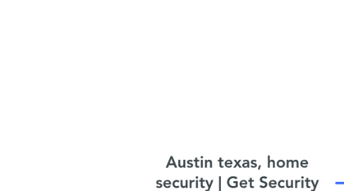 Mind Map: Austin texas, home security | Get Security Austin