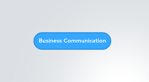 Mind Map: Business Communication