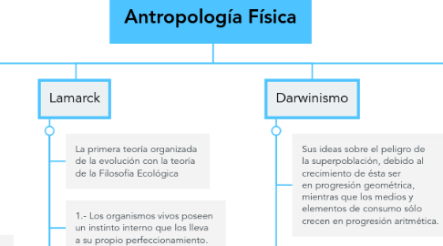 Mind Map: Antropología Física