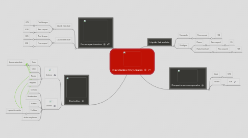 Mind Map: Cavidades Corporales