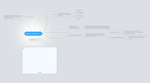 Mind Map: Equilibrio Ácido-Base