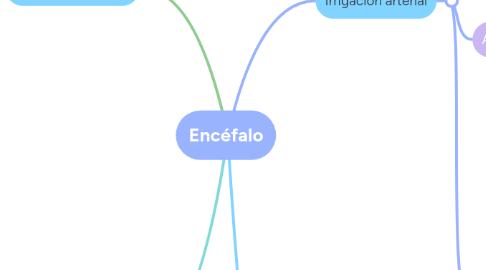 Mind Map: Encéfalo