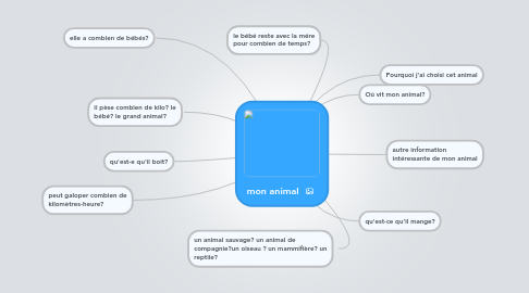 Mind Map: mon animal