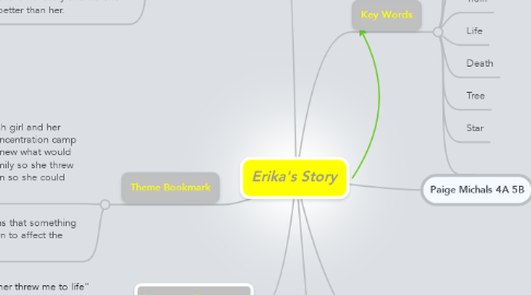 Mind Map: Erika's Story