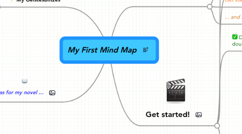 Mind Map: My First Mind Map