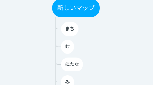 Mind Map: 新しいマップ