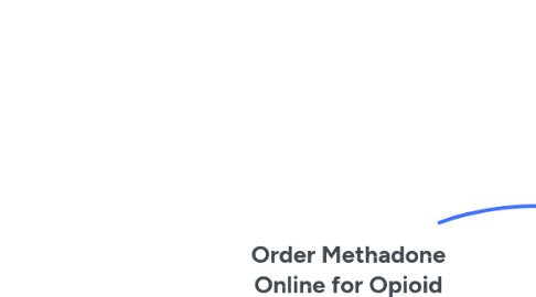 Mind Map: Order Methadone Online for Opioid Dependence Treatment