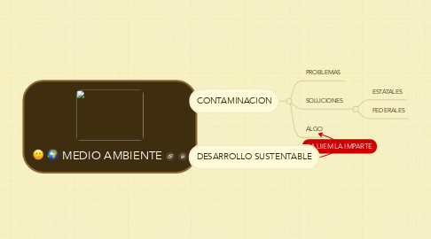 Mind Map: MEDIO AMBIENTE