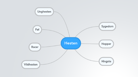 Mind Map: Hesten