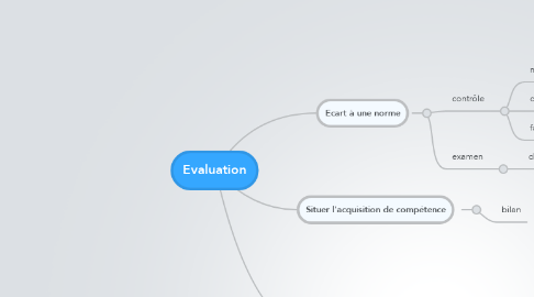 Mind Map: Evaluation