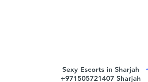 Mind Map: Sexy Escorts in Sharjah +971505721407 Sharjah Escort Service
