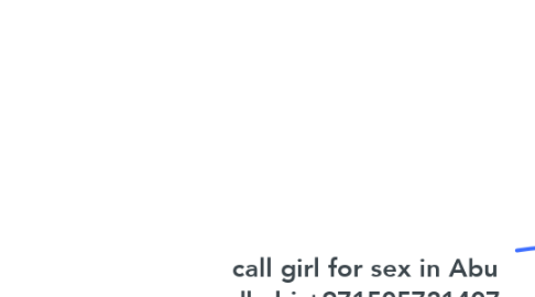 Mind Map: call girl for sex in Abu dhabi +971505721407