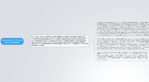 Mind Map: Dissertation n°8 : Texte de Denys l'Aréopagite