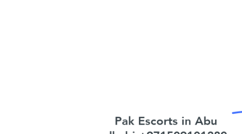 Mind Map: Pak Escorts in Abu dhabi +971509101280