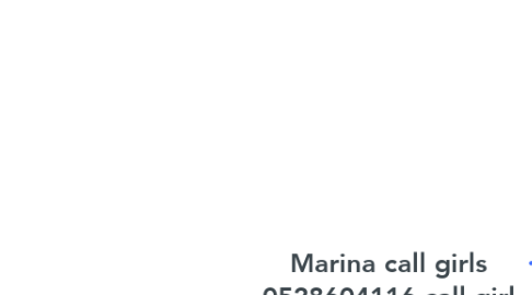 Mind Map: Marina call girls 0528604116 call girl Service in Marina