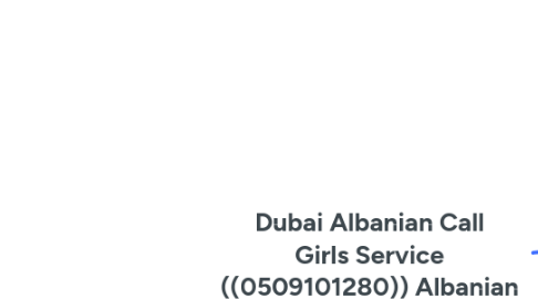 Mind Map: Dubai Albanian Call Girls Service ((0509101280)) Albanian Call Girls Service In Dubai##