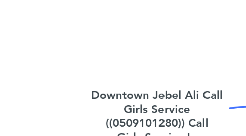 Mind Map: Downtown Jebel Ali Call Girls Service ((0509101280)) Call Girls Service In Downtown Jebel Ali##