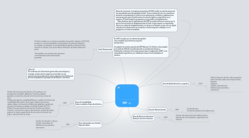 Mind Map: ERP