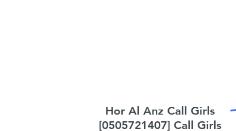 Mind Map: Hor Al Anz Call Girls [0505721407] Call Girls In Hor Al Anz##