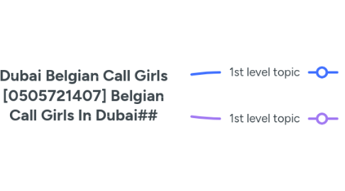 Mind Map: Dubai Belgian Call Girls [0505721407] Belgian Call Girls In Dubai##