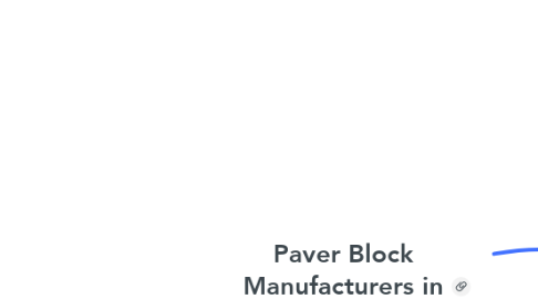 Mind Map: Paver Block Manufacturers in Chennai