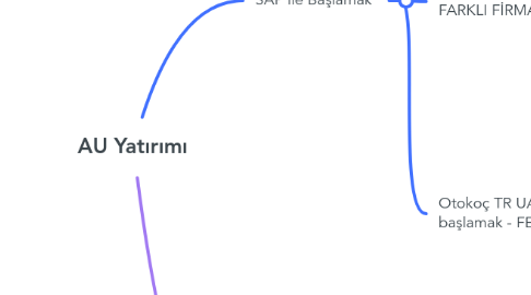 Mind Map: AU Yatırımı