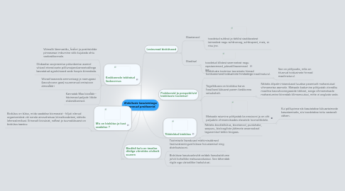 Mind Map: Biokütuste kasutamisega kaasnevad probleemid.