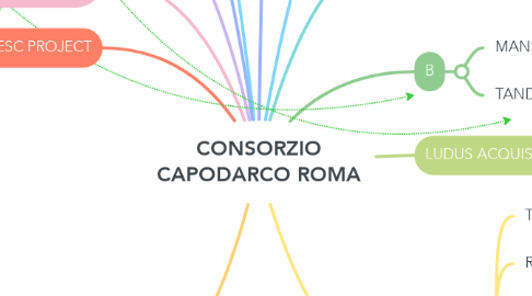 Mind Map: CONSORZIO CAPODARCO ROMA