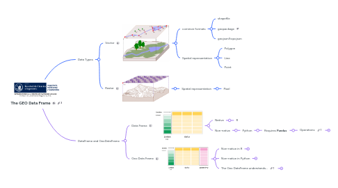 Mind Map: The GEO Data Frame