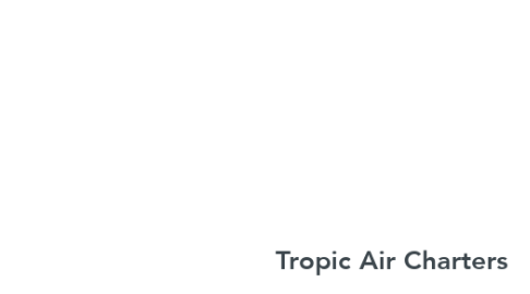 Mind Map: Tropic Air Charters