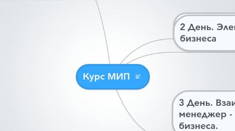 Mind Map: Курс МИП