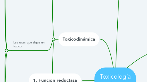 Mind Map: Toxicología Ambiental