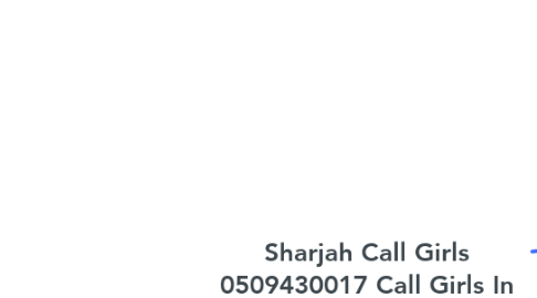 Mind Map: Sharjah Call Girls 0509430017 Call Girls In Sharjah