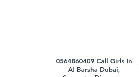 Mind Map: 0564860409 Call Girls In Al Barsha Dubai, Superstar Discovery Gardens Dubai Call Girls