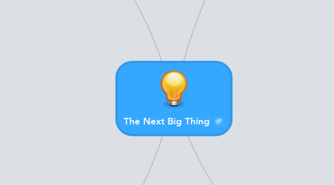 Mind Map: The Next Big Thing