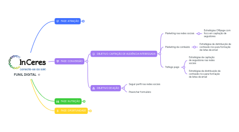 Mind Map: FUNIL DIGITAL