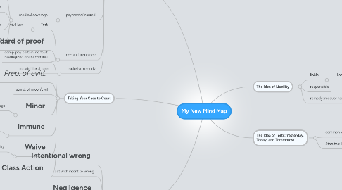 Mind Map: My New Mind Map