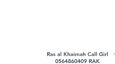 Mind Map: Ras al Khaimah Call Girl 0564860409 RAK Escorts