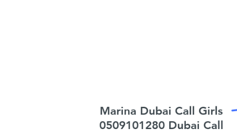 Mind Map: Marina Dubai Call Girls 0509101280 Dubai Call Girl Service