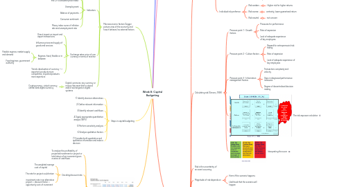 Mind Map: Week 8: Capital Budgeting