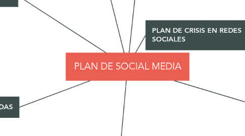 Mind Map: PLAN DE SOCIAL MEDIA