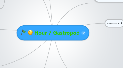 Mind Map: Hour 7 Gastropod