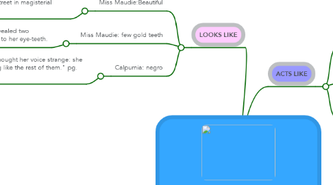Mind Map: Miss Maudie and Calpurnia