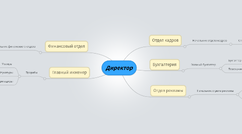 Mind Map: Директор